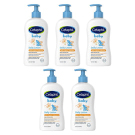 Cetaphil Baby Daily Lotion with Organic Calendula 400mL Pack of 5