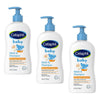 Cetaphil Baby Wash & Shampoo with Organic Calendula 400mL Pack of 3