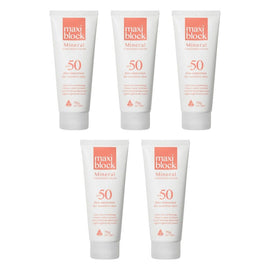 Maxiblock Sun Mineral SPF50 Tube 75g Pack of 5