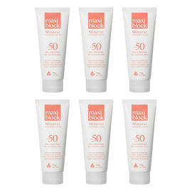 Maxiblock Sun Mineral SPF50 Tube 75g Pack of 6