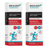 Brauer Magnesium + Pain Relief Heat Cream 100g Pack of 2