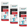 Brauer Magnesium + Pain Relief Heat Cream 100g Pack of 3