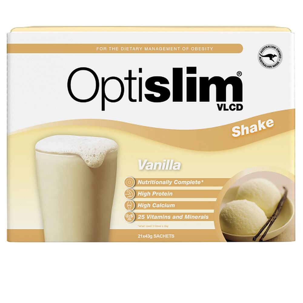 Optislim VLCD Shake Vanilla 21 x 43g