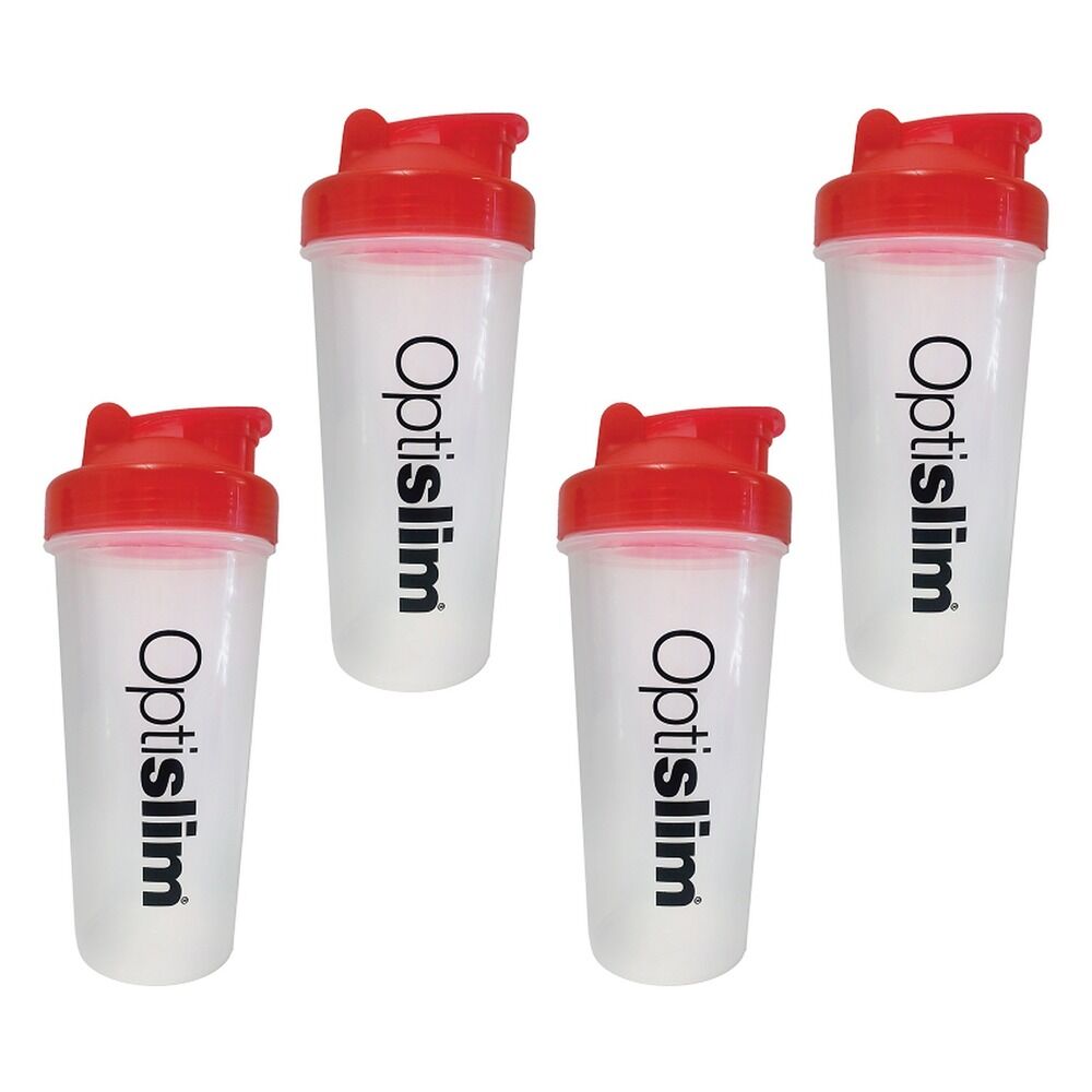 Optislim Shaker 450mL Pack of 4