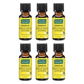 Thursday Plantation 100% Pure Lemon Oil 25mL Pack of 6