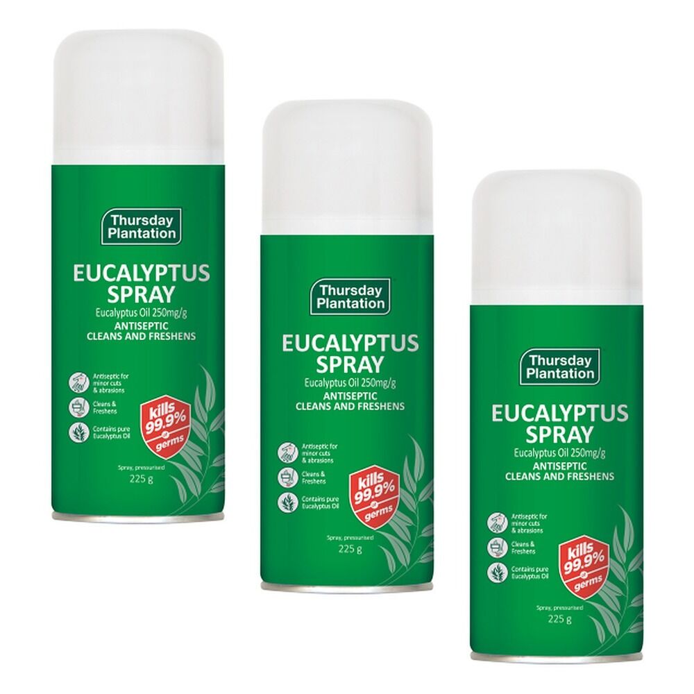 Thursday Plantation Eucalyptus Spray 225g Pack of 3