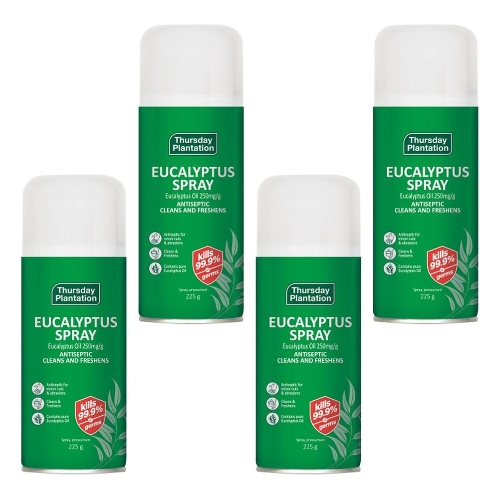 Thursday Plantation Eucalyptus Spray 225g Pack of 4