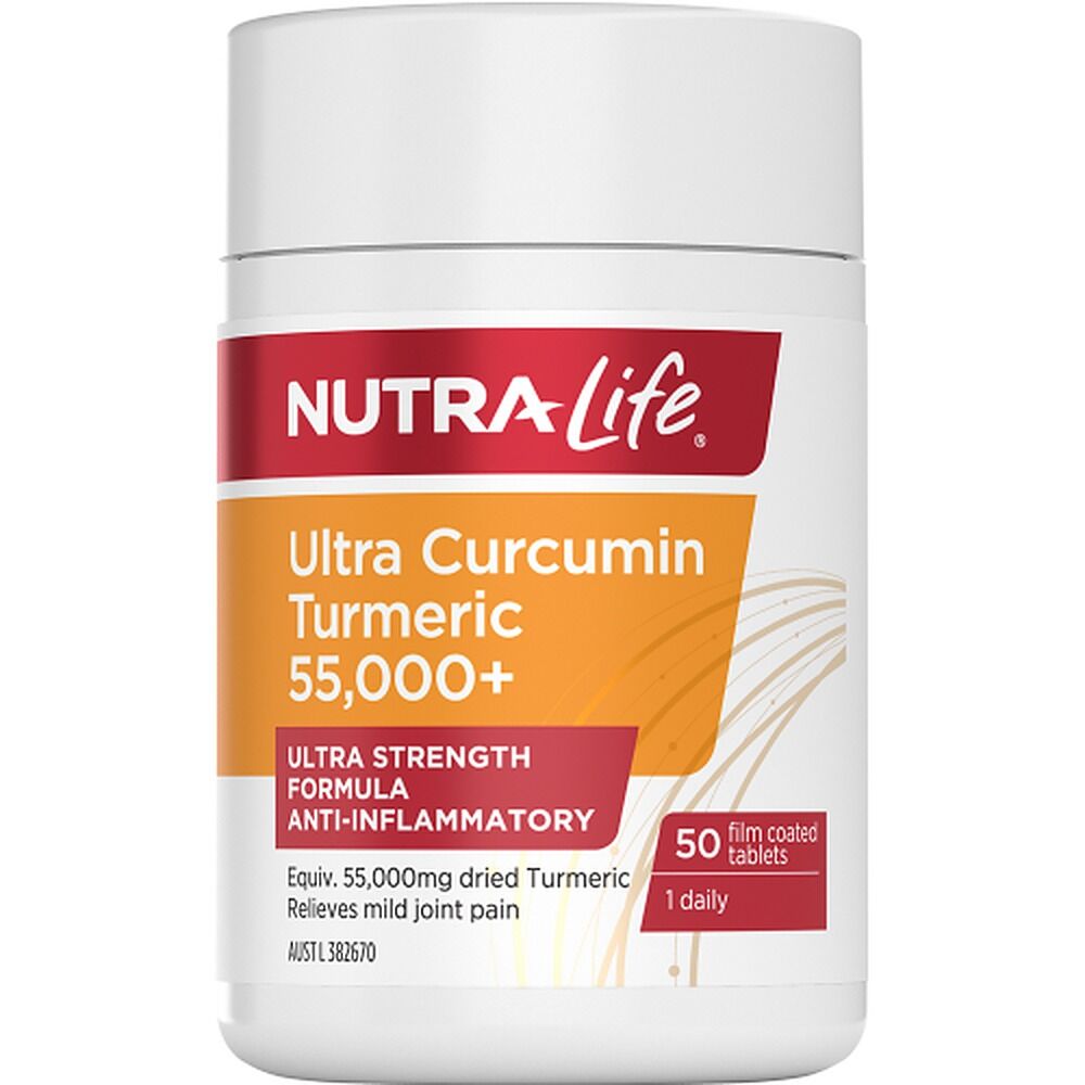 Nutra-Life Ultra Curcumin Turmeric 55,000+ 50 Tablets