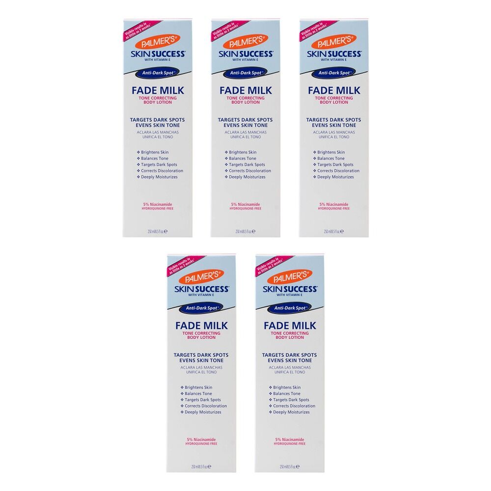 Palmer's Skin Success Fade Milk Tone Correcting Body Lotion 250mL Pack of 5