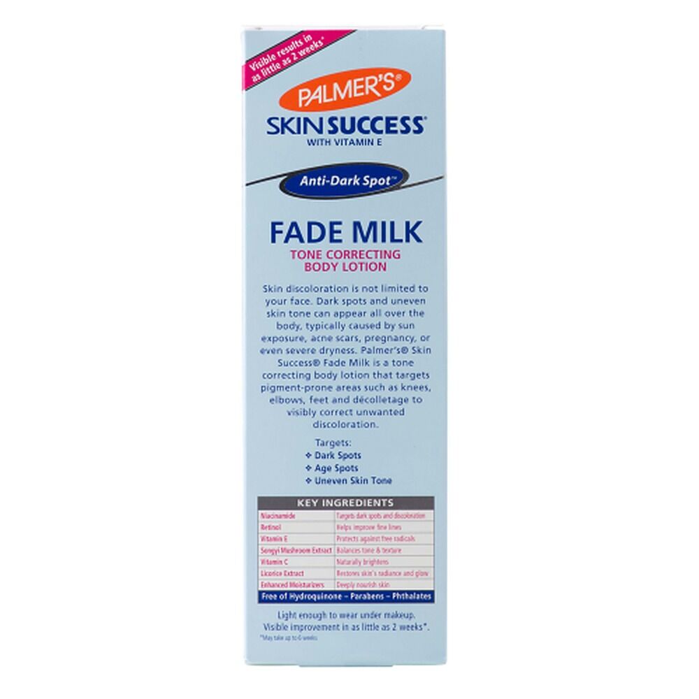 Palmer's Skin Success Fade Milk Tone Correcting Body Lotion 250mL