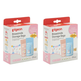 Pigeon Breastmilk Storage Bags 25 Pack Bundle of 2