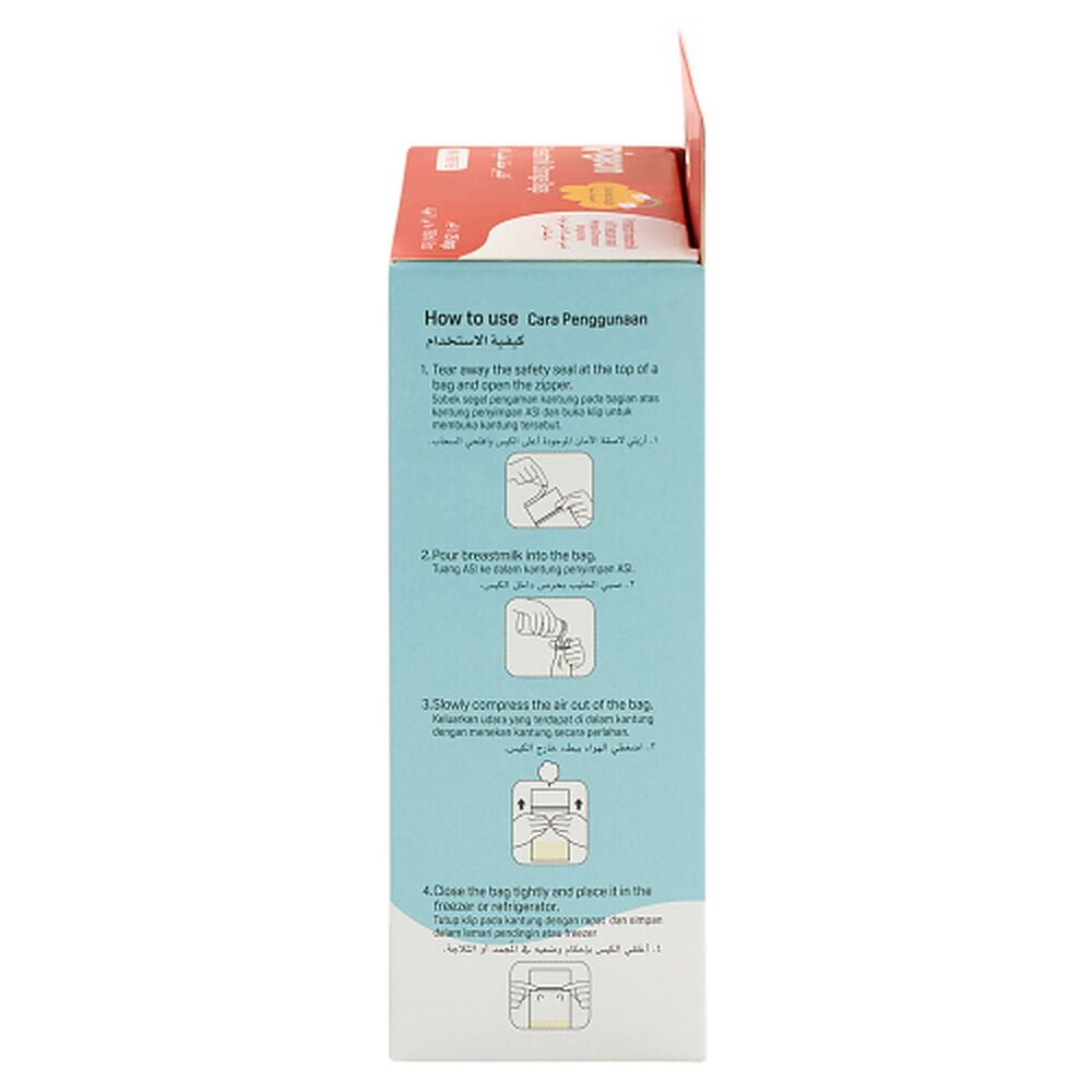 Pigeon Breastmilk Storage Bags 25 Pack