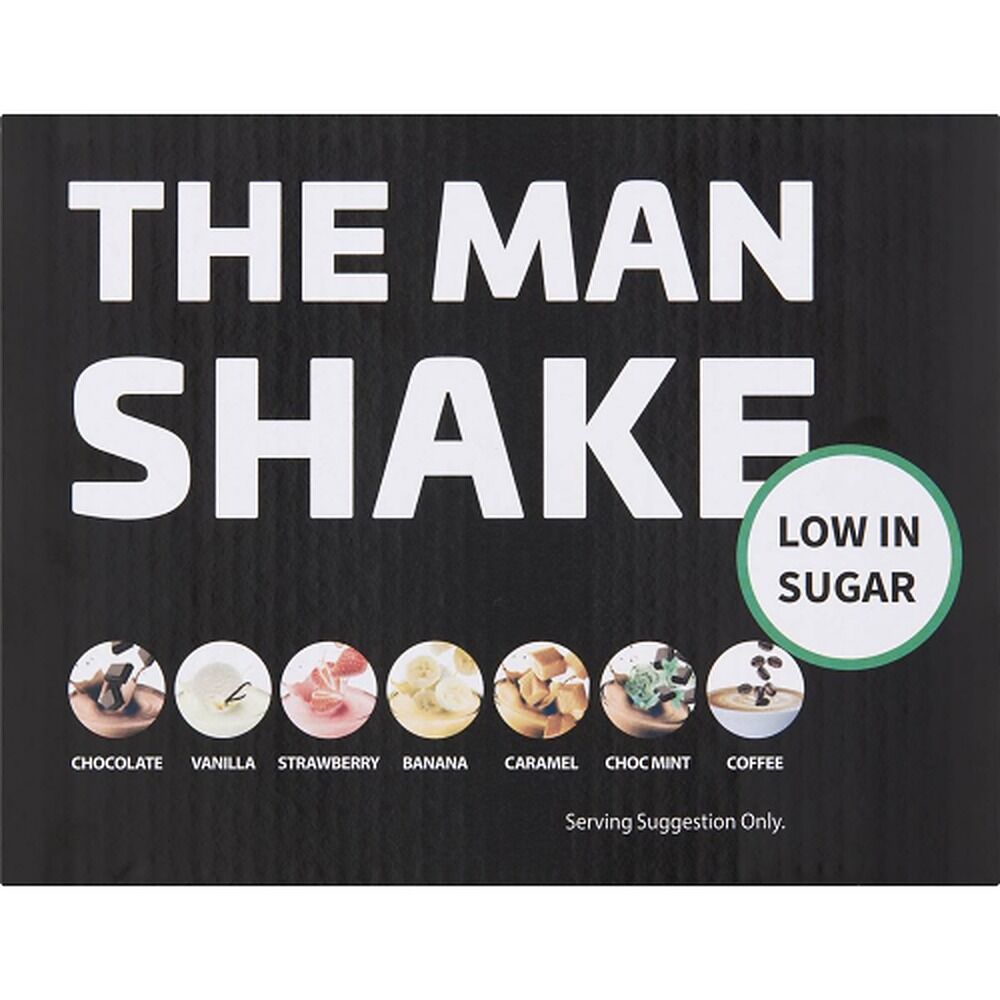 The Man Shake Variety Meal Replacement Shake 14 Sachets