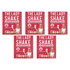 The Lady Shake Variety Pack 14 Sachets Bundle of 5