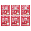 The Lady Shake Variety Pack 14 Sachets Bundle of 6