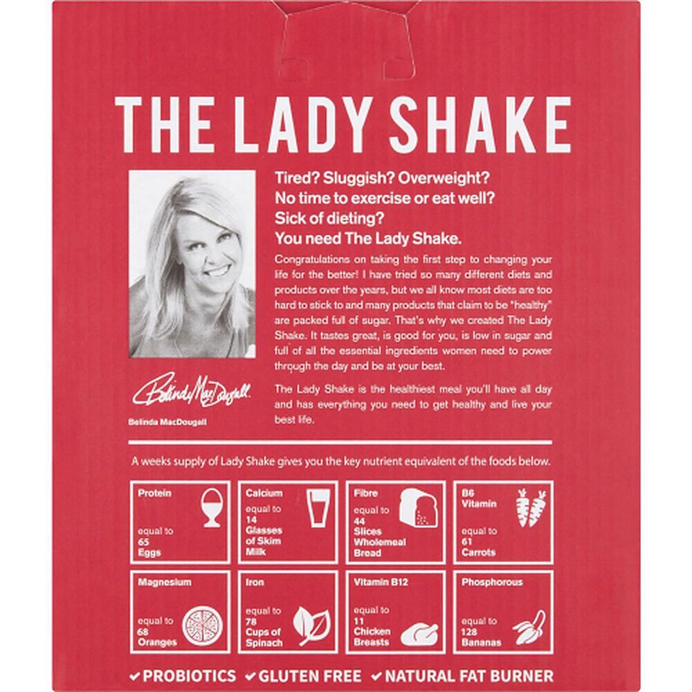 The Lady Shake Variety Pack 14 Sachets
