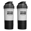 The Man Shake Shaker 600mL Pack of 2