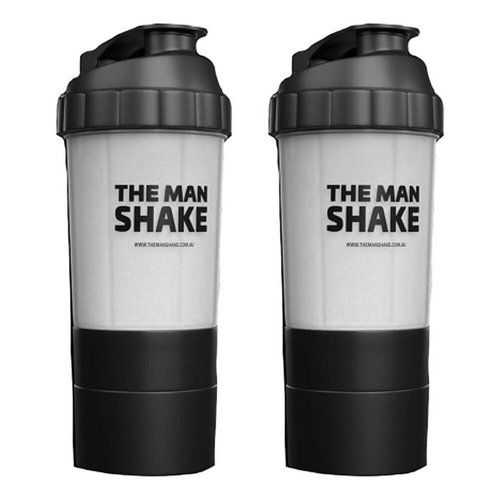 The Man Shake Shaker 600mL Pack of 2