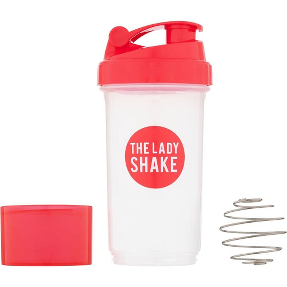 The Lady Shake Shaker Red 600mL