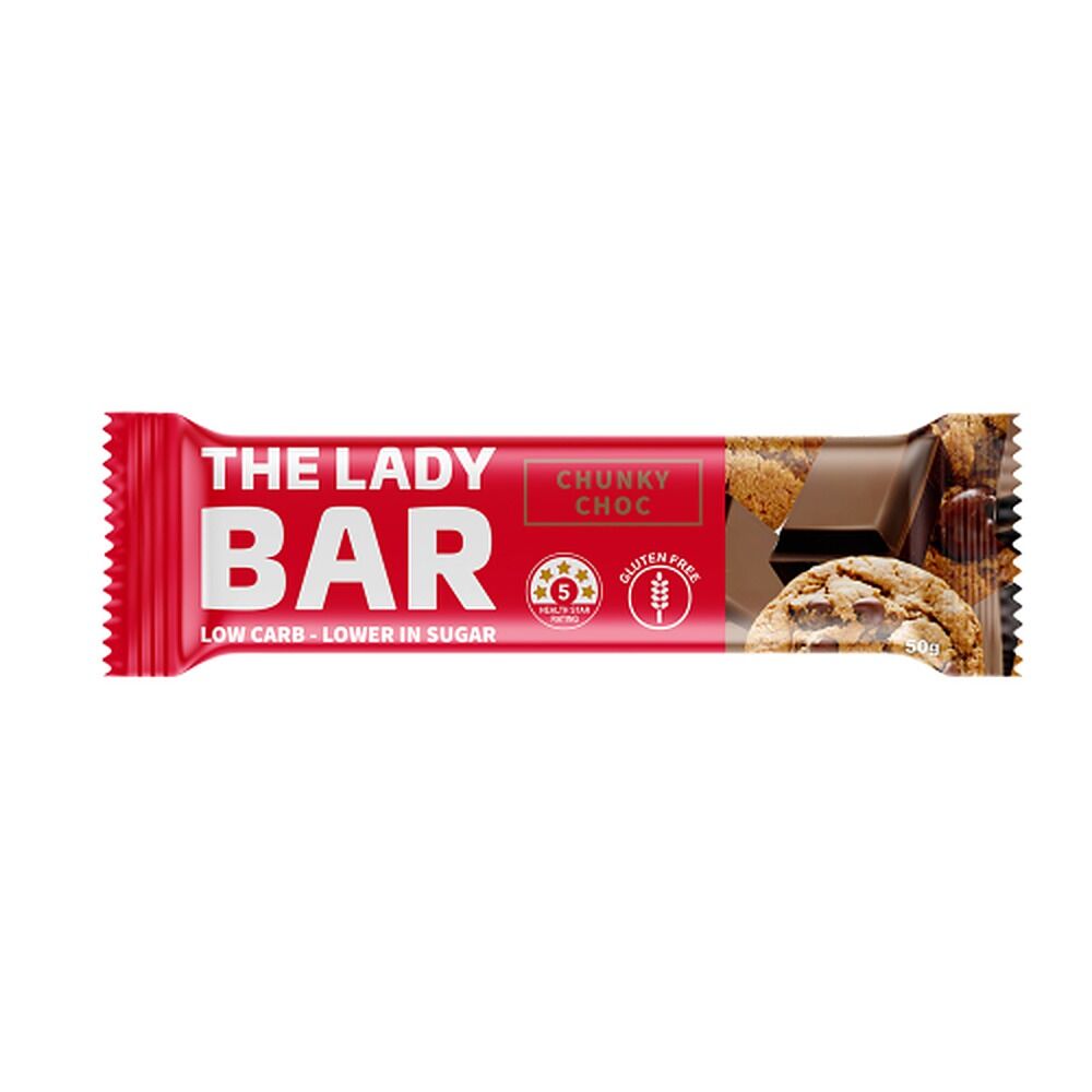 The Lady Shake Bar Chunky Choc 50g