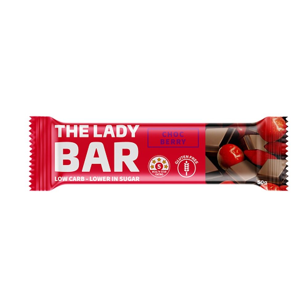 The Lady Shake Bar Choc Berry 50g