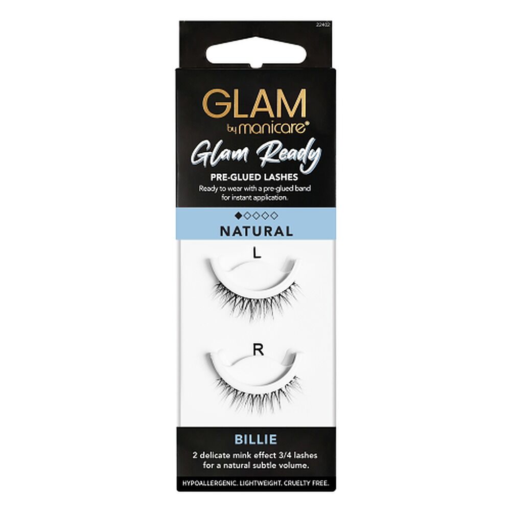 Glam by Manicare Billie Pre-Glued Lashes