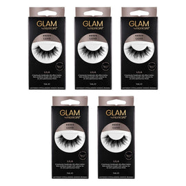 Glam by Manicare Lila Luxe Lashes Pack of 5