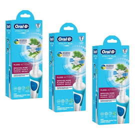 Oral-B Vitality Plus Floss Action Electric Toothbrush Pack of 3