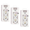 Bibs Colour Pacifier White Size 2 2 Pack Bundle of 3