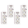 Bibs Colour Pacifier White Size 2 2 Pack Bundle of 4