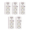Bibs Colour Pacifier White Size 2 2 Pack Bundle of 5