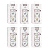 Bibs Colour Pacifier White Size 2 2 Pack Bundle of 6
