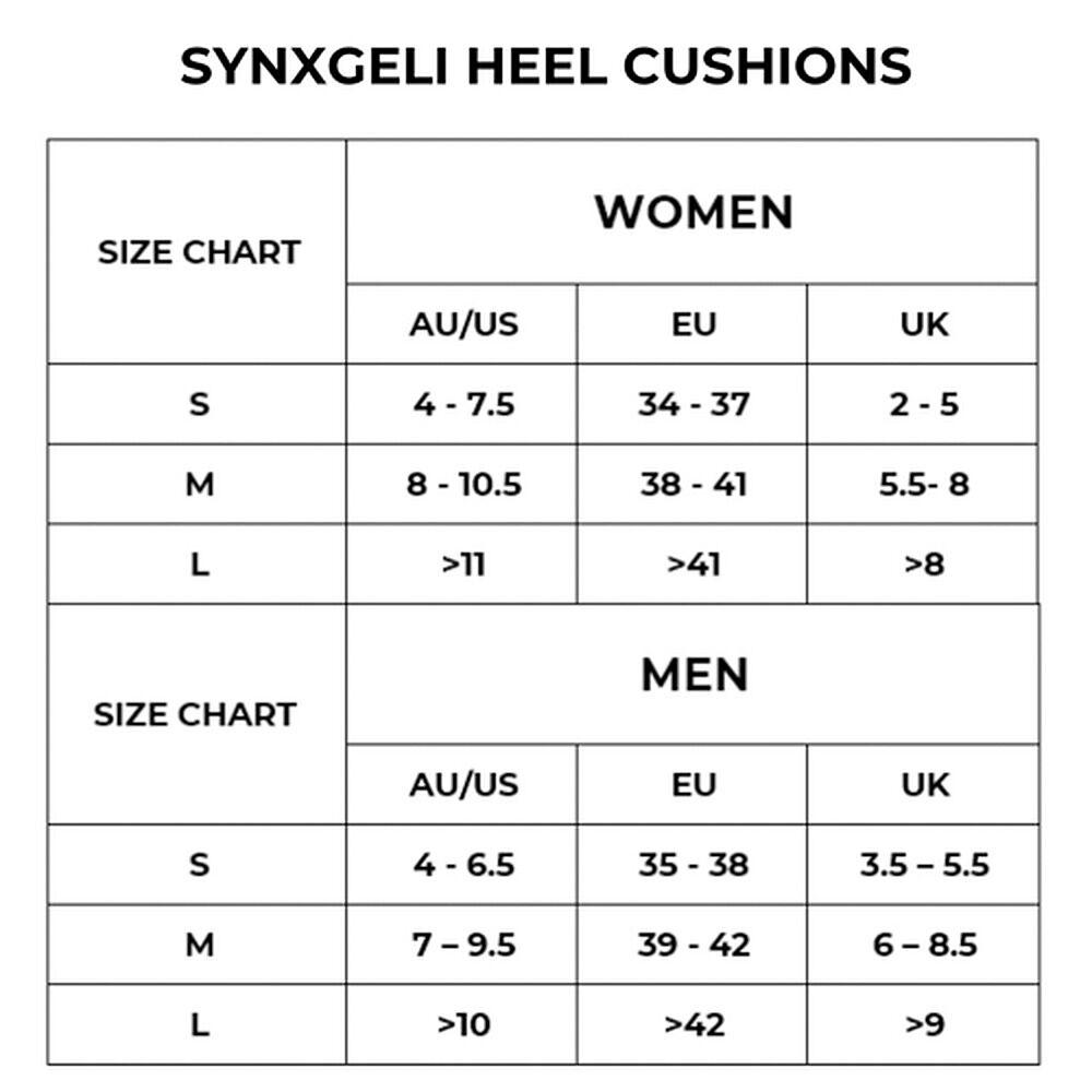 Synx Synxgeli Heel Cushions Medium