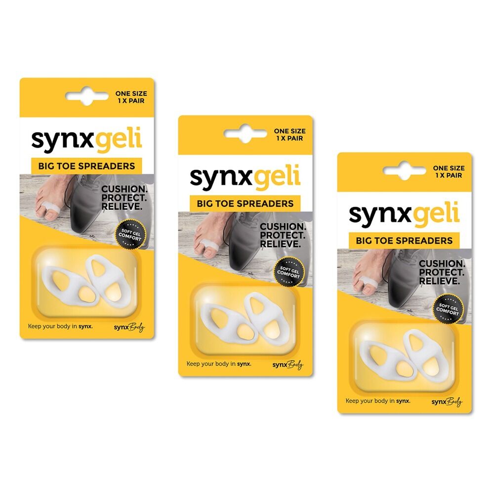 Synx Synxgeli Big Toe Spreader Pack of 3