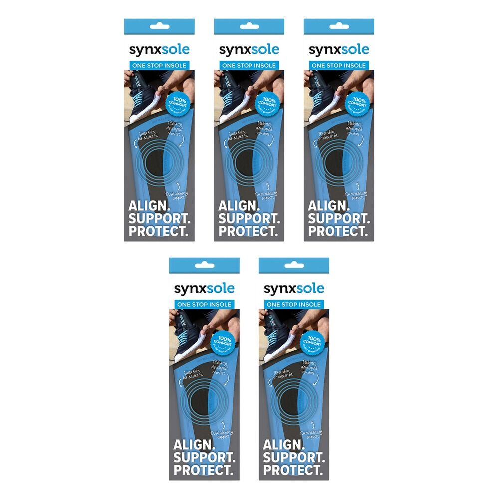 Synx Synxsole One Stop Insole X-Small Pack of 5