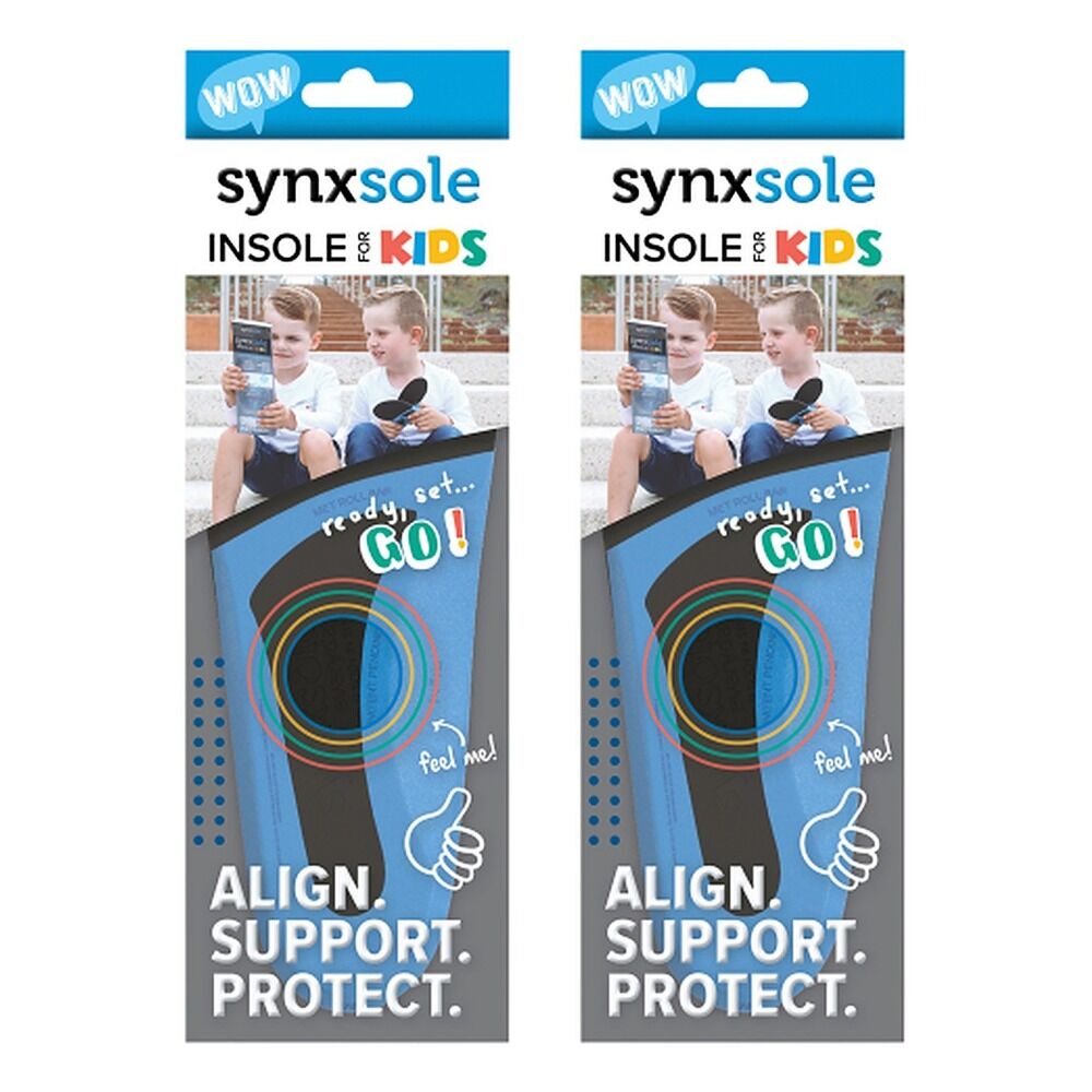 Synx Synxsole Kids Insole Medium Pack of 2