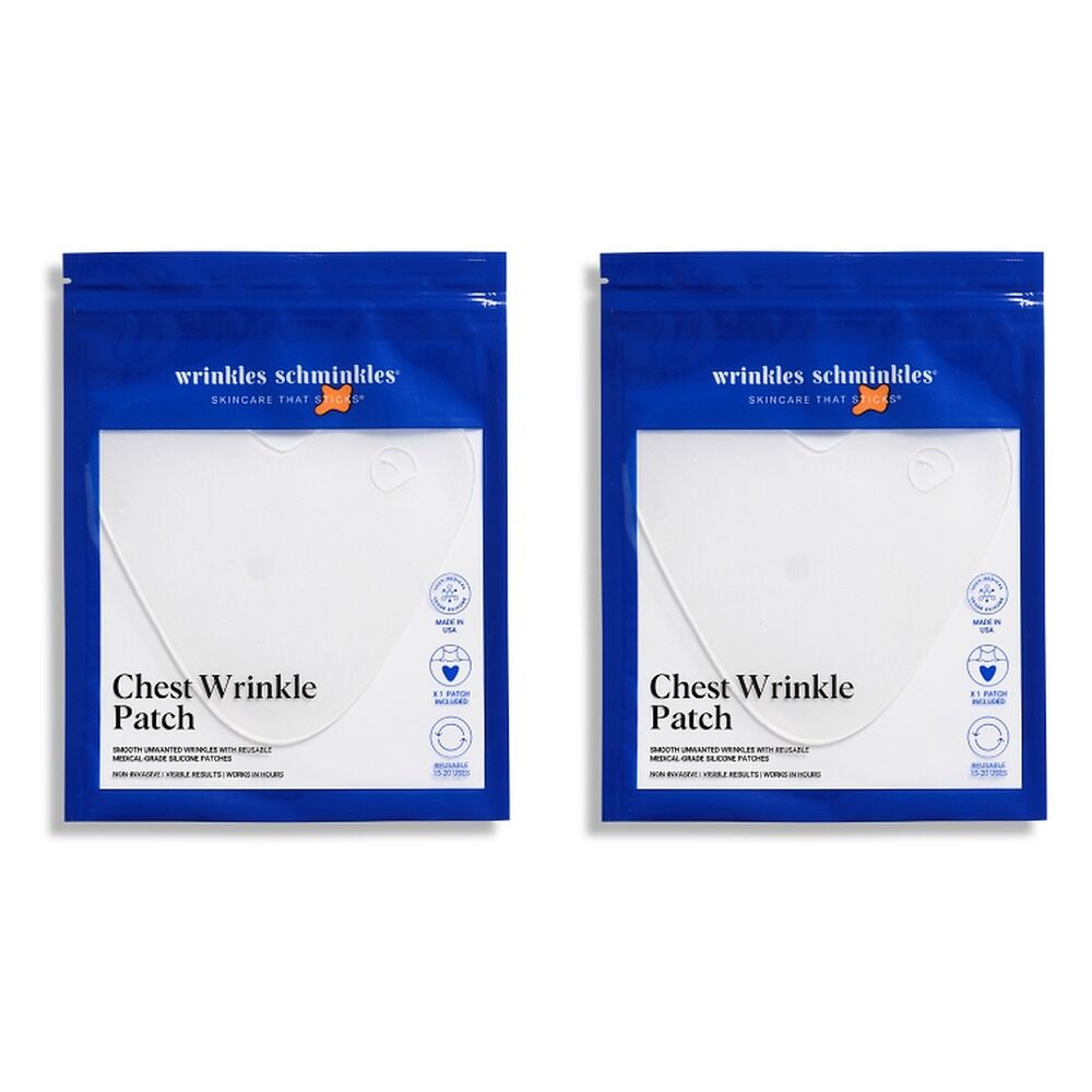 Wrinkles Schminkles Chest Wrinkle Patch 1 Patch Pack of 2