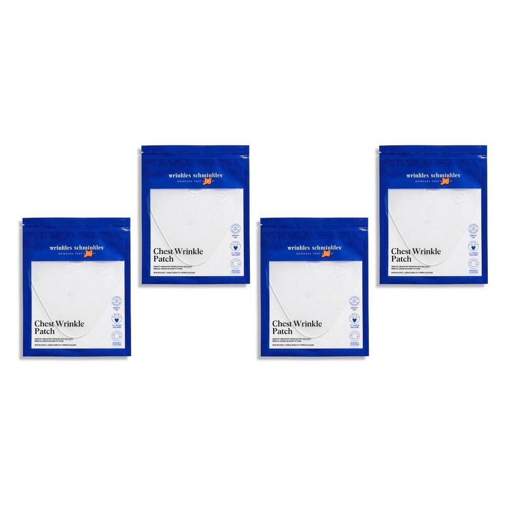 Wrinkles Schminkles Chest Wrinkle Patch 1 Patch Pack of 4