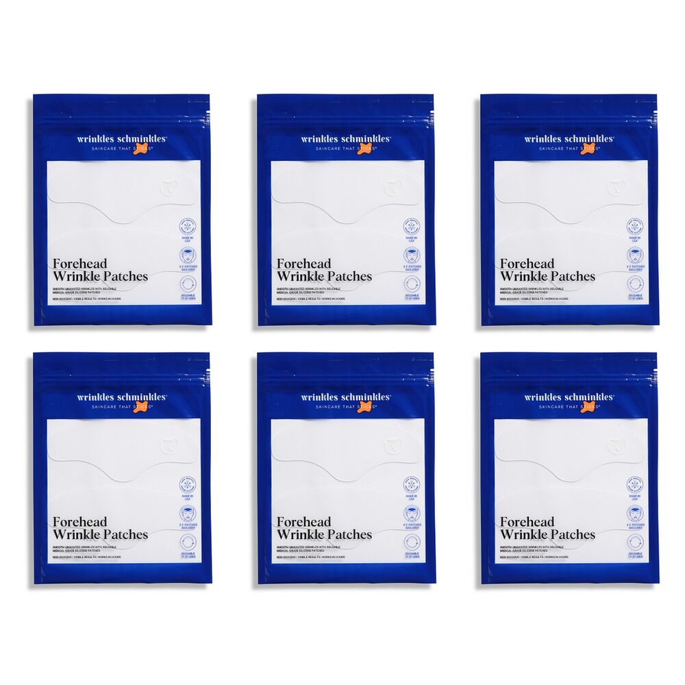 Wrinkles Schminkles Forehead Wrinkle Patches 2 Patches Pack of 6