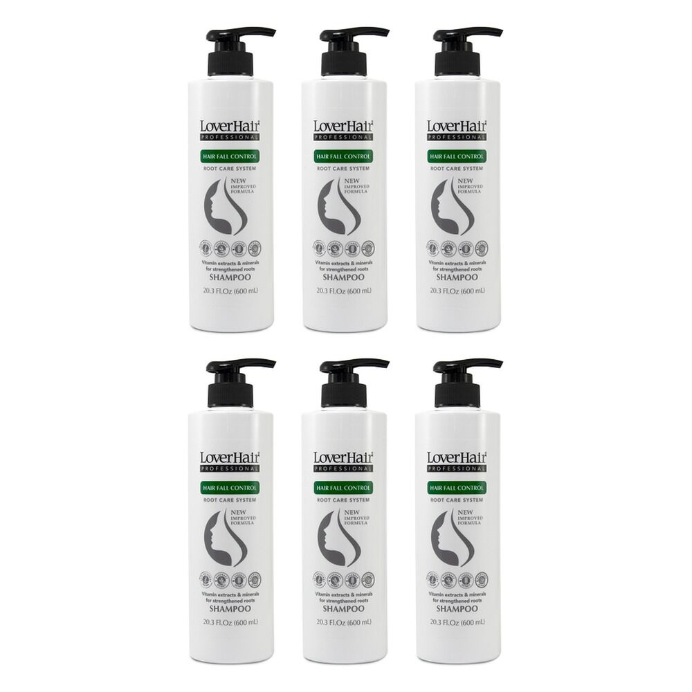 Lovercare Professional Hair Fall Control Shampoo 600mL Pack of 6
