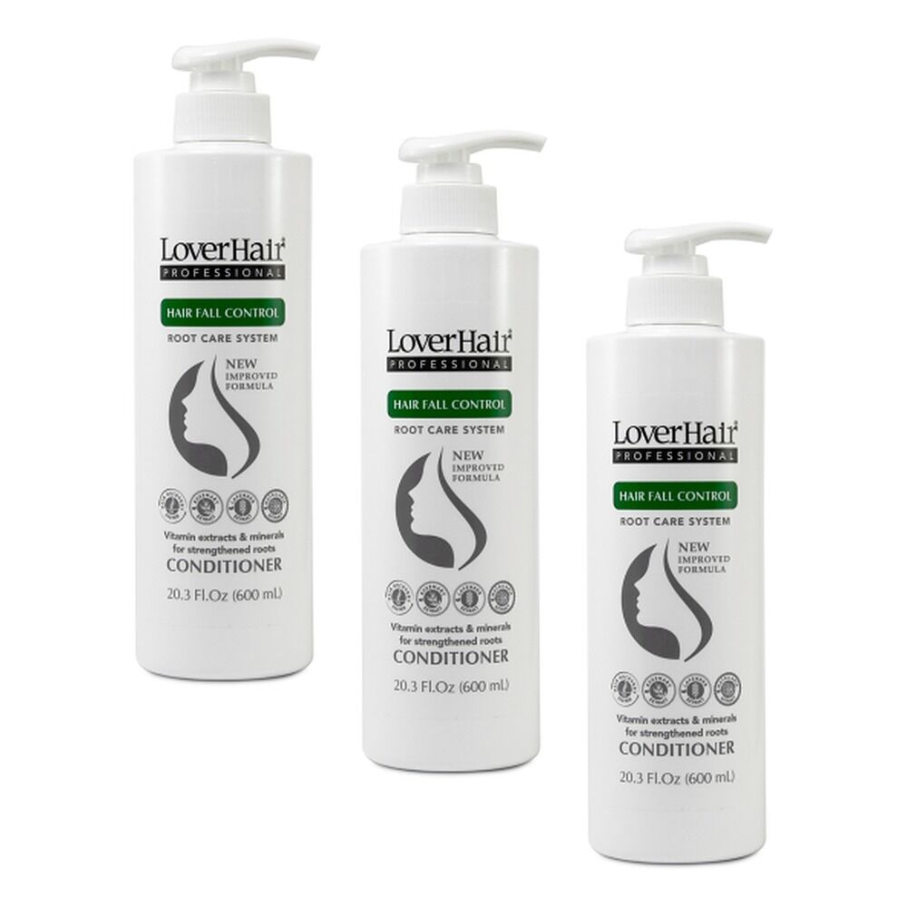Lovercare Professional Hair Fall Control Conditioner 600mL Pack of 3