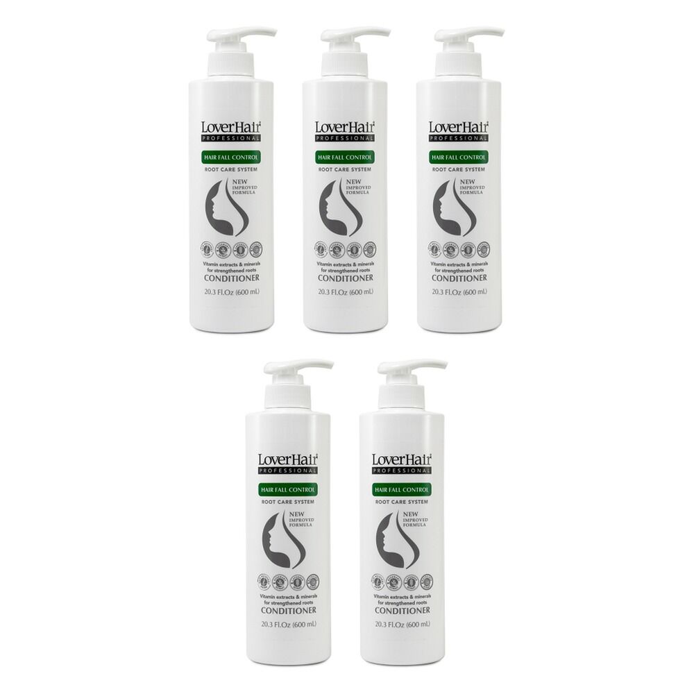 Lovercare Professional Hair Fall Control Conditioner 600mL Pack of 5