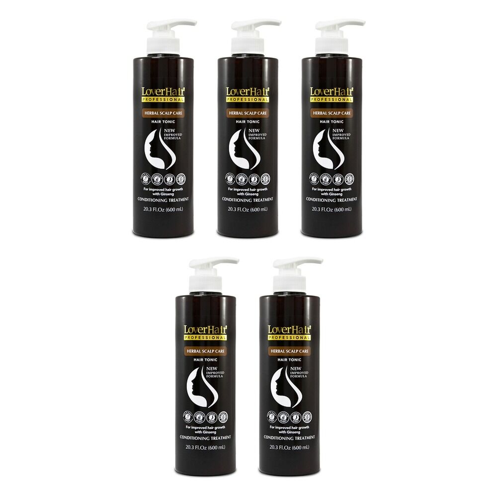Lovercare Herbal Scalp Care Conditioner 600mL Pack of 5