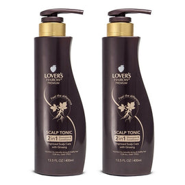 Lovercare Hairow Premium 2in1 Shampoo & Conditioner 400mL Pack of 2