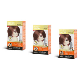 Lovercare Hair Salon Color Shampoo 4 Medium Brown Pack of 3