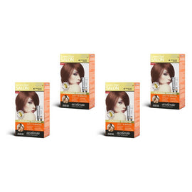 Lovercare Hair Salon Color Shampoo 4 Medium Brown Pack of 4