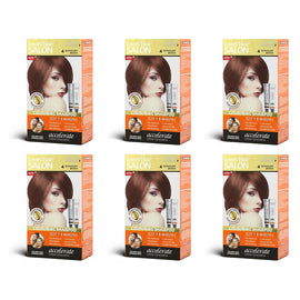 Lovercare Hair Salon Color Shampoo 4 Medium Brown Pack of 6