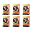 Lovercare Hair Salon Color Shampoo 4.5 Chestnut Brown Pack of 6