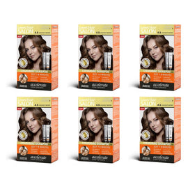 Lovercare Hair Salon Color Shampoo 4.5 Chestnut Brown Pack of 6
