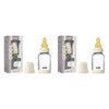 Bibs Baby Glass Bottle Complete Set Ivory Pack of 2